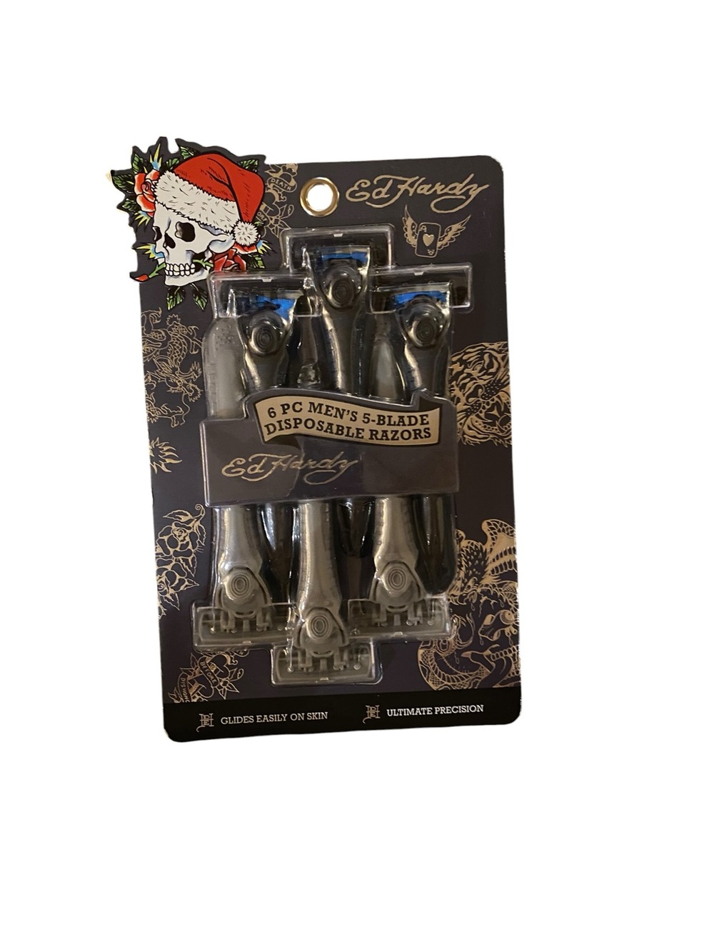 Y2k Ed Hardy Men's Disposable 5-Blade Razors gift father’s day